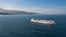 USNS Comfort Arrives in Santa Marta, Colombia