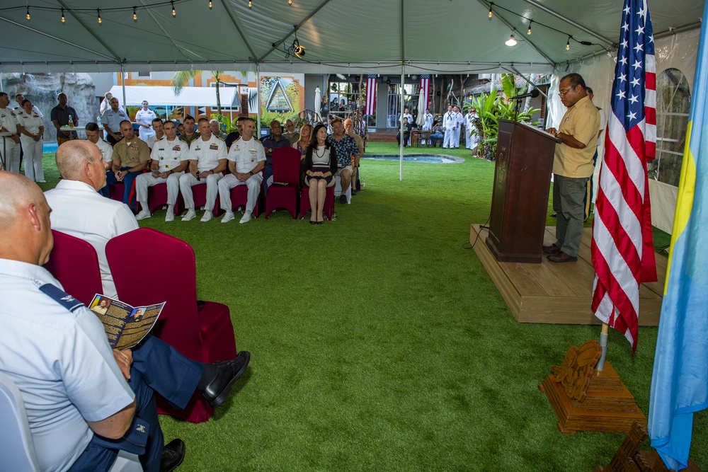 Civic Action Team Palau conducts CAT 50th Anniversary Ceremony
