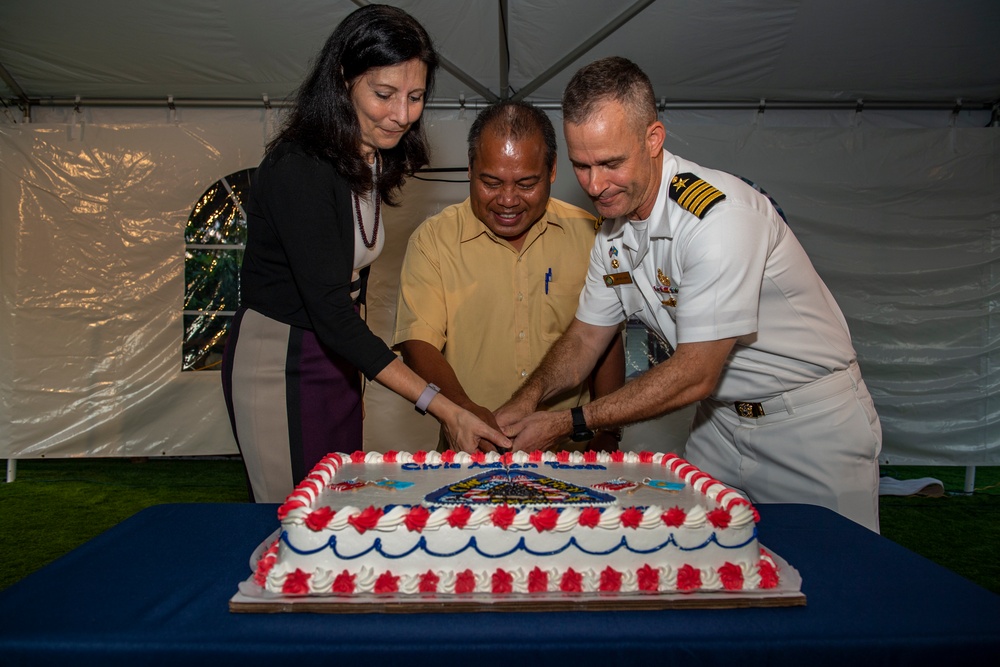 Civic Action Team Palau conducts CAT 50th Anniversary Ceremony