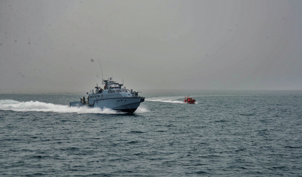 Coastal Riverine Force Conducts Maritime Infrastructure Protection Exercises During Unit Level Training