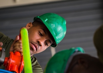 I can fix that | Marines with MTM Co. conduct corrective maintenance on a retrieval system