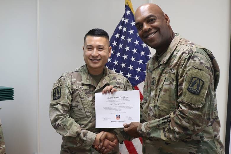 335th Signal Command (Theater) (Provisional) holds awards &amp; patching ceremony