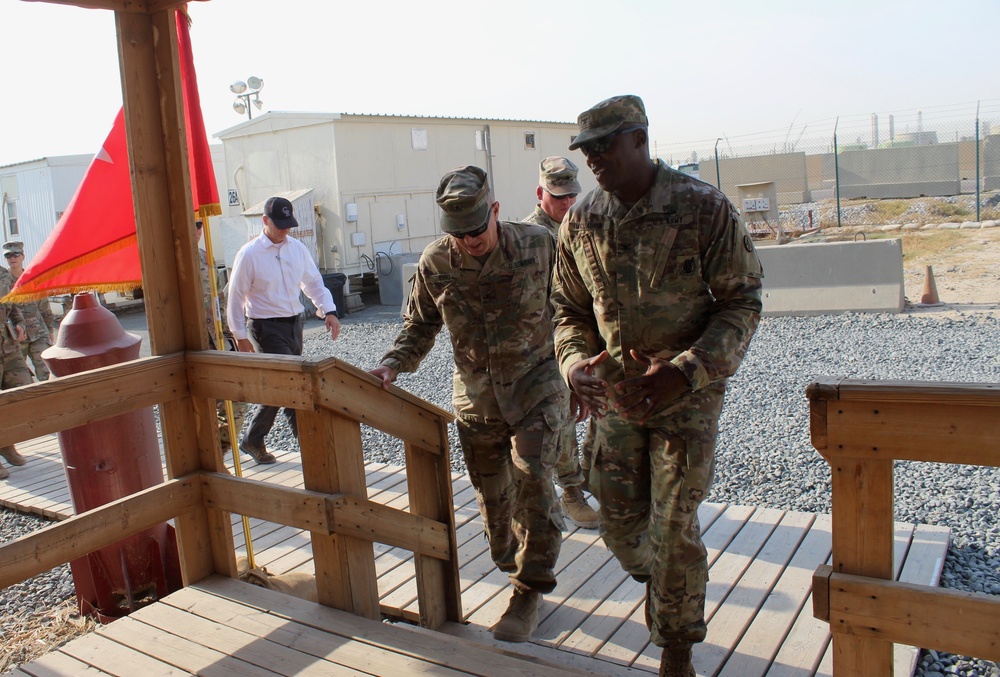U.S. Army Brig. Gen. King visits Port of Shuaiba