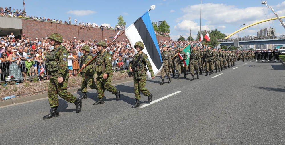 Multinational Soldiers support Polish Armed Forces Day