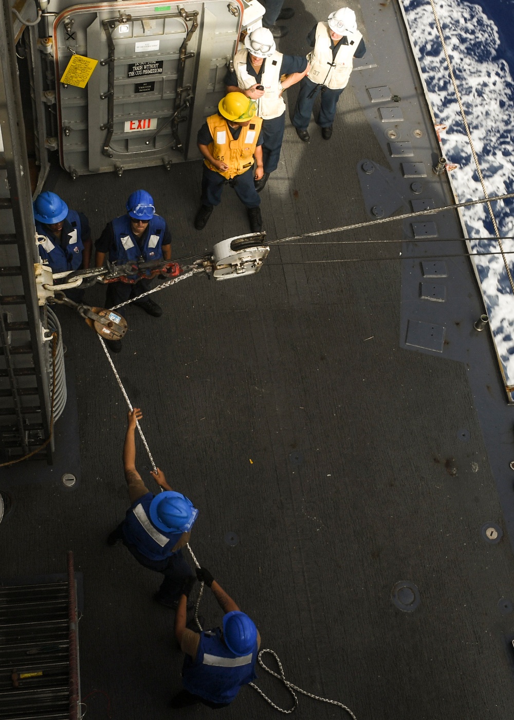 USS Antietam (CG 54) Replenishment-at-sea