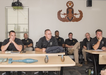 Here comes the boom! MacDill's EOD team instructs community law enforcement
