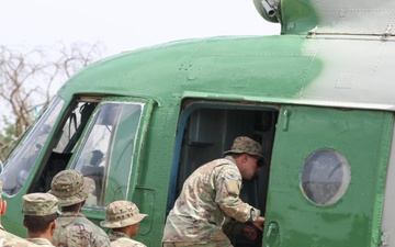 Justified Accord 2019 participants conduct casualty evacuation exercise