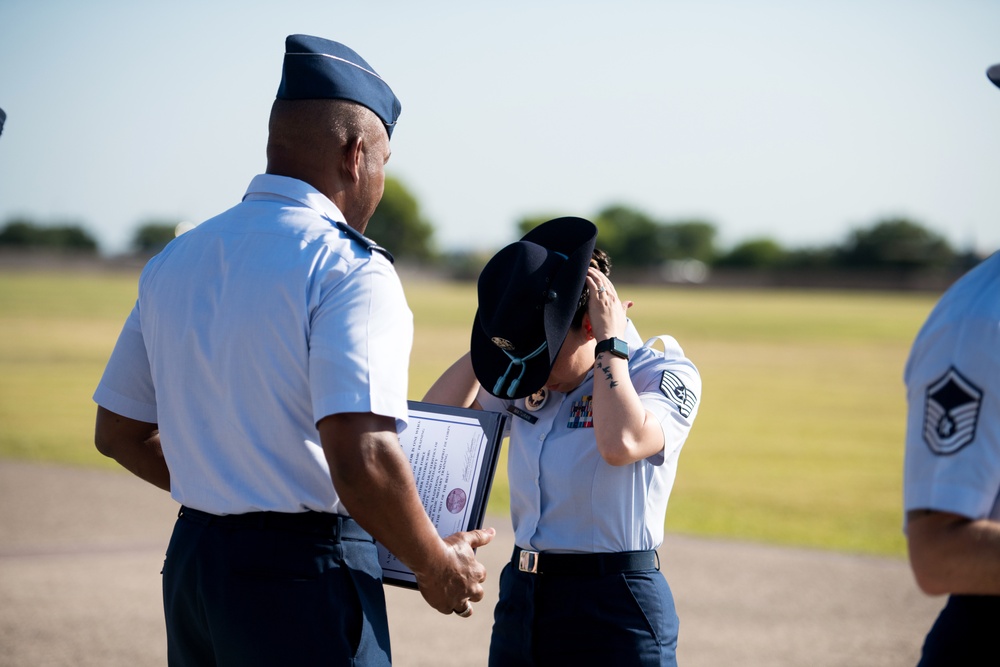 Lt. Gen. Webb visits JBSA-Lackland during immersion tour