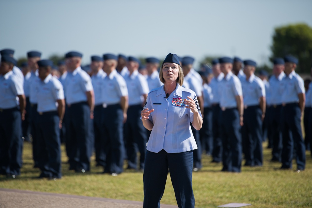 Lt. Gen. Webb visits JBSA-Lackland during immersion tour