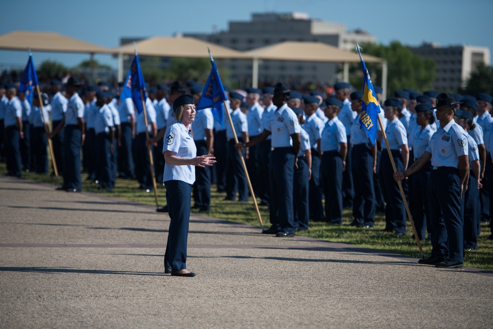 Lt. Gen. Webb visits JBSA-Lackland during immersion tour