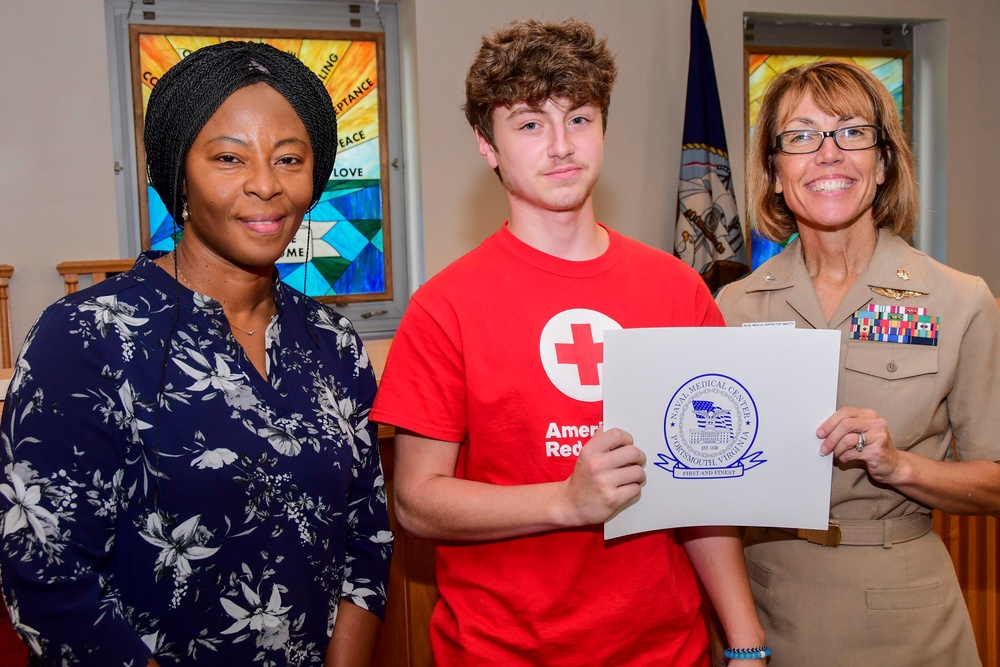 NMCP’s American Red Cross Youth Volunteer Award Ceremony