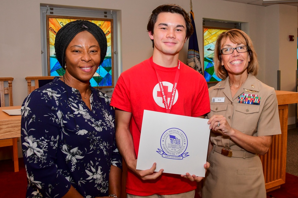NMCP’s American Red Cross Youth Volunteer Award Ceremony
