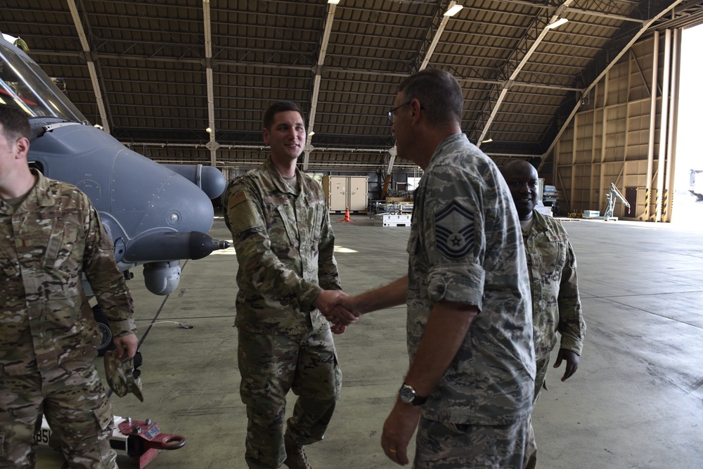 145th LRS Trains Under the Rising Sun