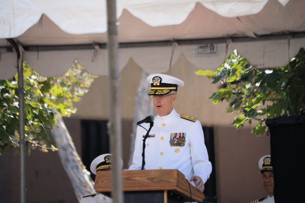 Navy Medicine West Change of Command