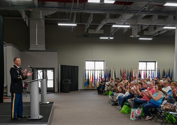 Military benefits topic of discussion at depot event