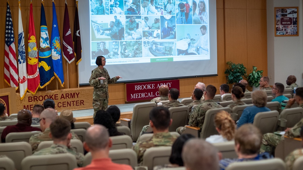 BAMC commanding general holds first town hall