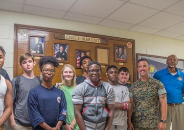 Future flyers fly to MCAS Cherry Point