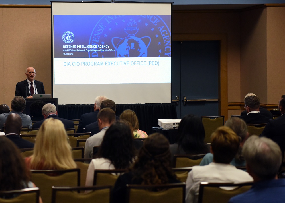 Defense Intelligence Agency explains investment management process at the DoDIIS Worldwide Conference in Tampa, Florida