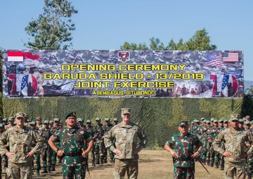 Celebrating 70 years of partnership at the Garuda Shield 2019 Opening Ceremony