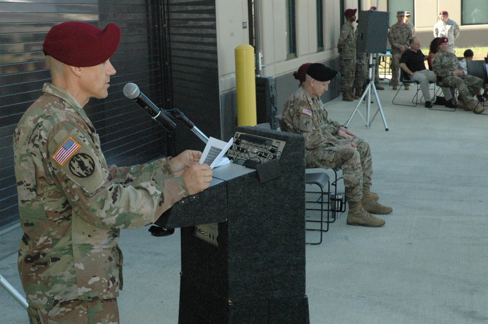 Army values took center stage at 450th Civil Affairs Battalion change of command ceremony