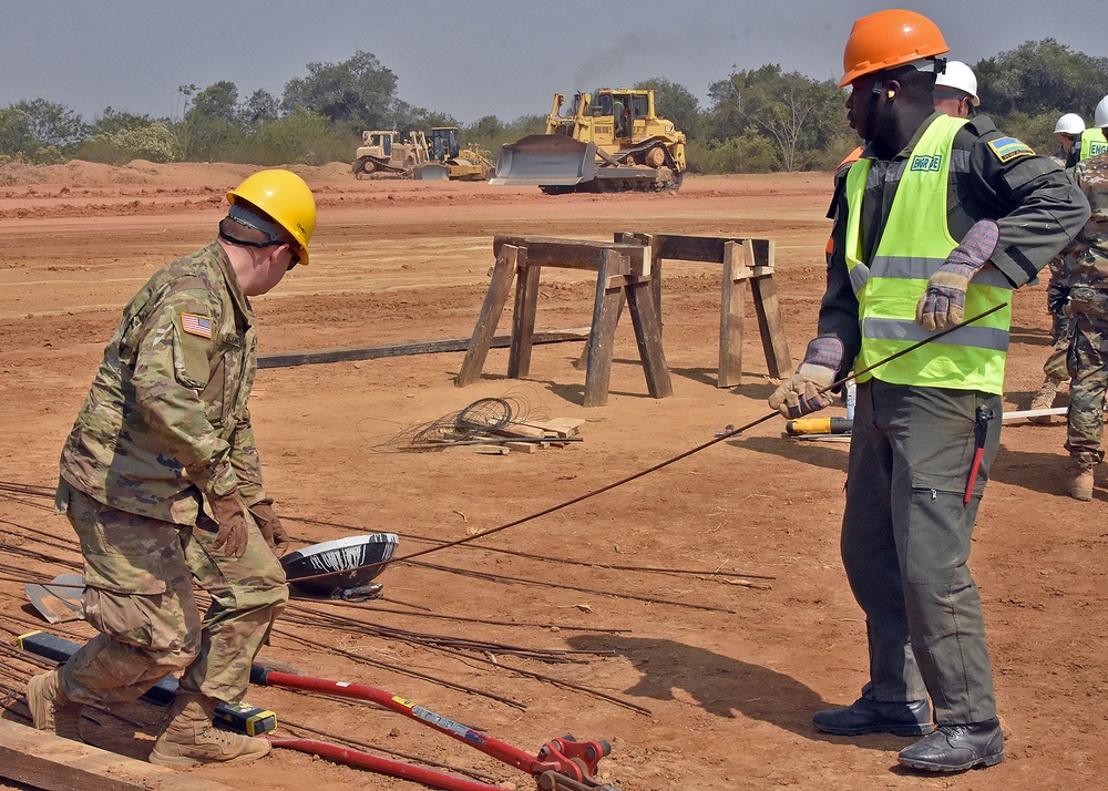 Exercise Shared Accord 2019 Engineer Projects in Gako