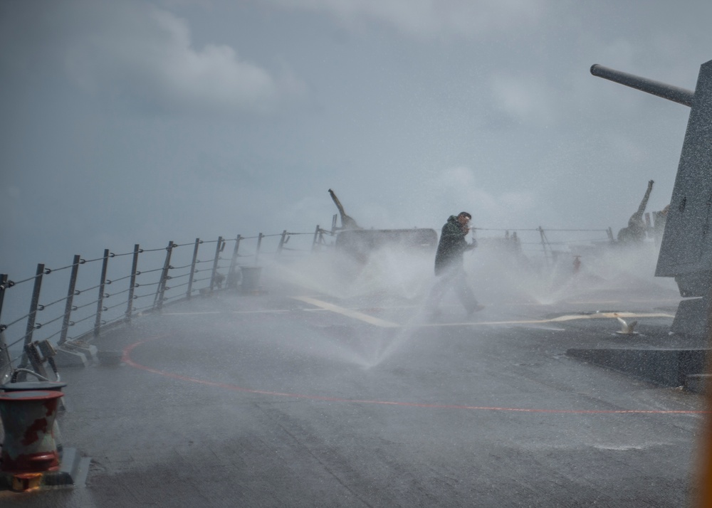 USS Bainbridge Deployment