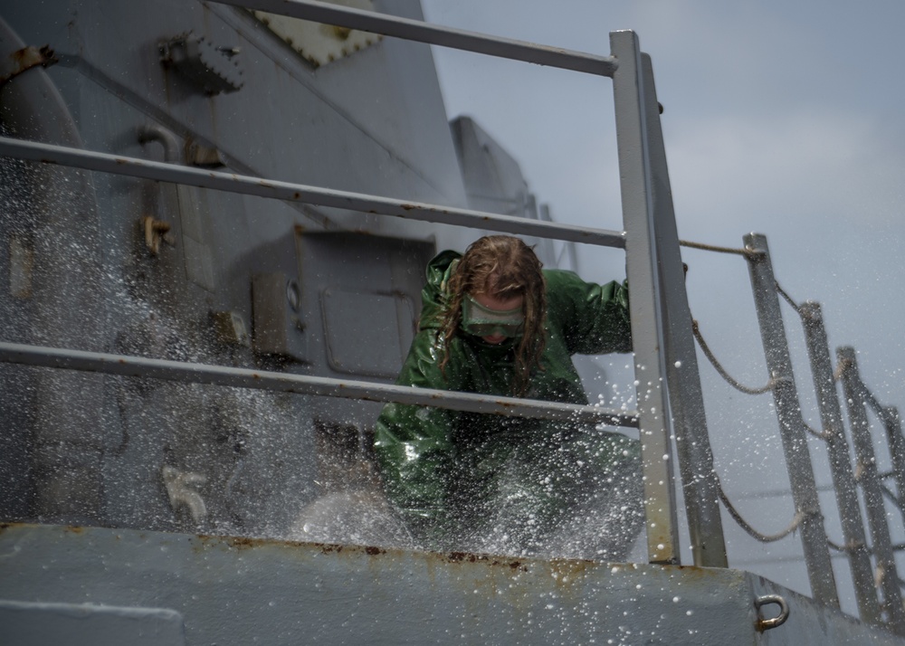 USS Bainbridge Deployment