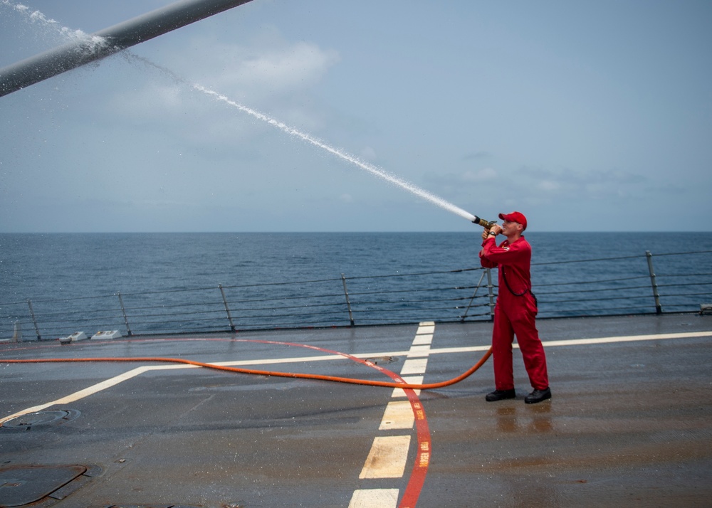 USS Bainbridge Deployment