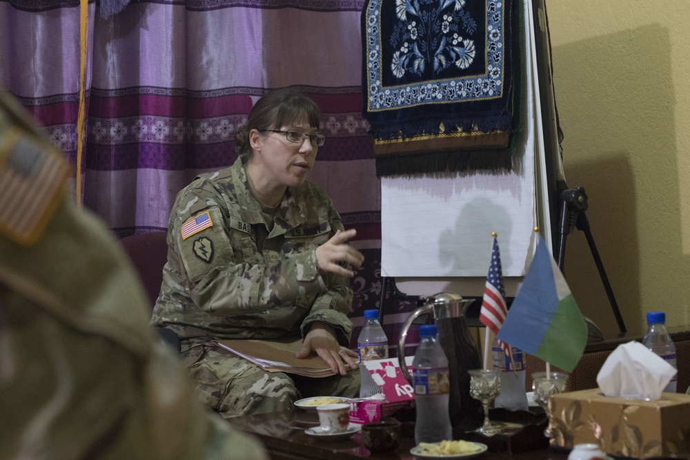 U.S. military training Djiboutian soldiers