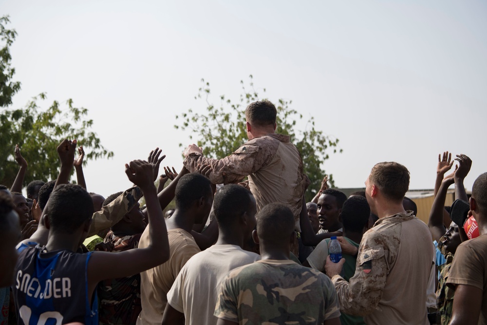 U.S. military training Djiboutian soldiers