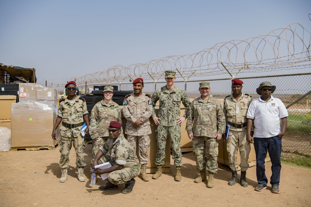 U.S. military training Djiboutian soldiers