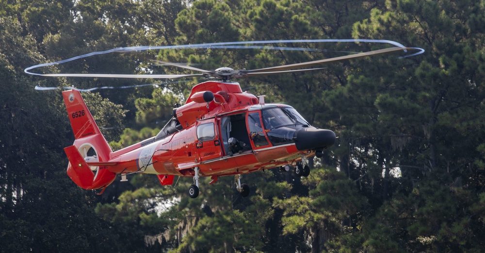 Coast Guard visits Parris Island