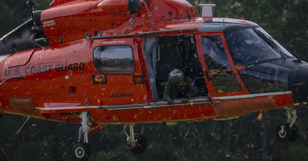 Coast Guard visits Parris Island