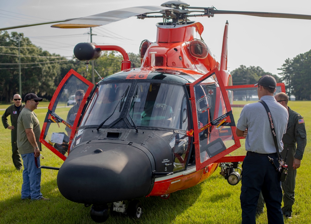 Coast Guard visits Parris Island