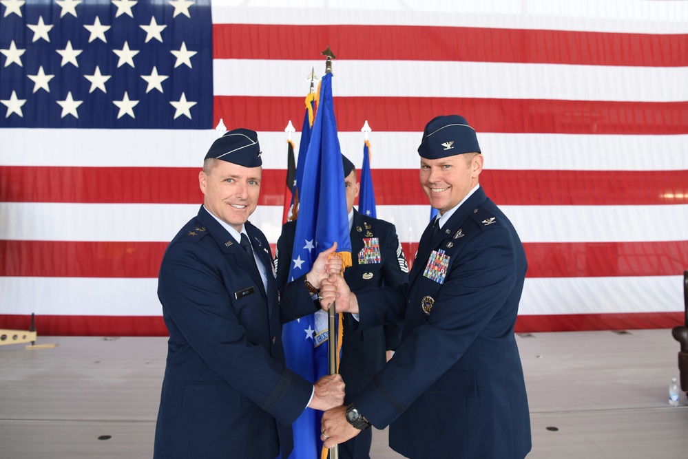 435th AGOW assumption of command