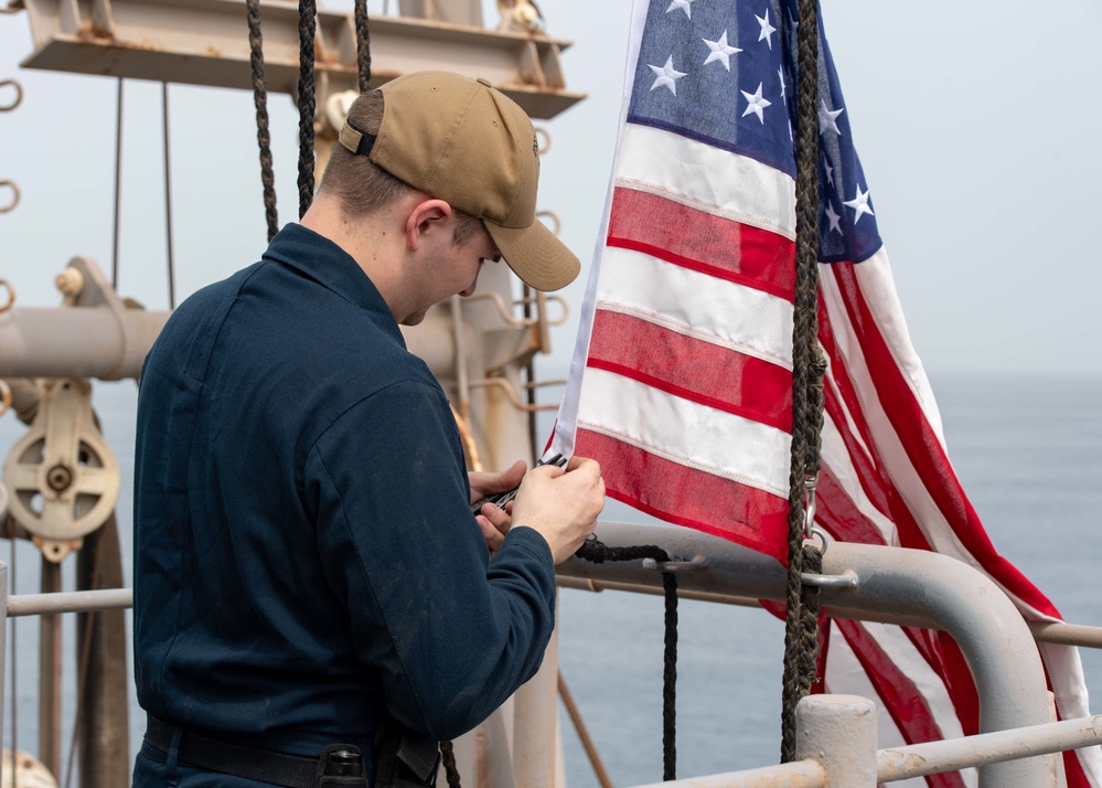 Raising the Flag