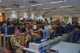 High Command performing their duties during Combined Resolve XII.