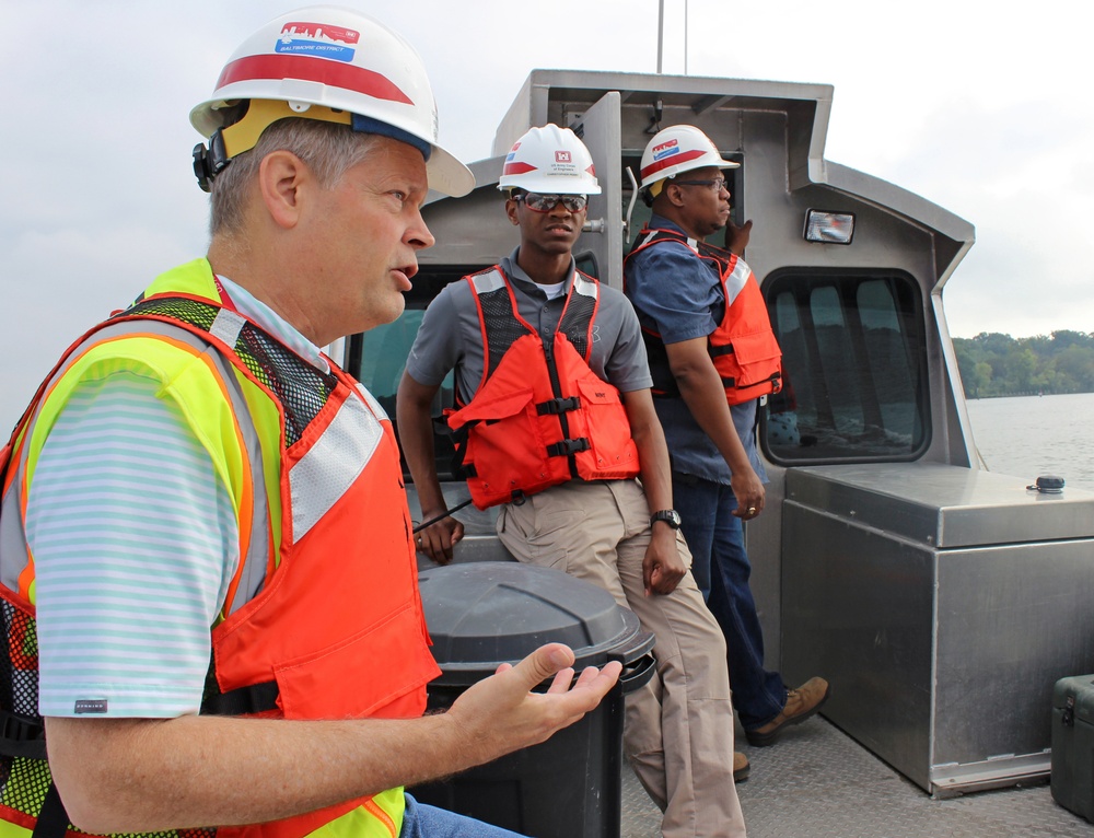 Army Corps visits Dyke Marsh project site