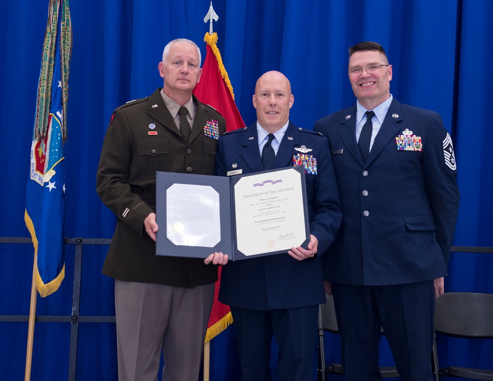 133rd Airlift Wing's Change of Command