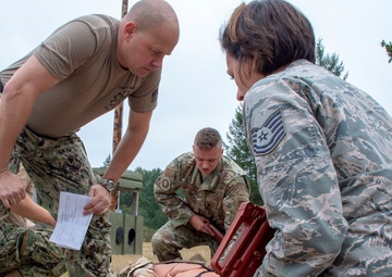 Operational Hospital Support Unit Bremerton Trains With Air Force