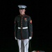 Marines march in Noncommissioned Officer Friday Evening Parade