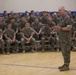 Maj. Gen. Patrick J. Hermesmann addresses SPMAGTF 19.2