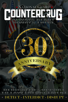 National Guard Counterdrug Program celebrates 30 years, historical milestones