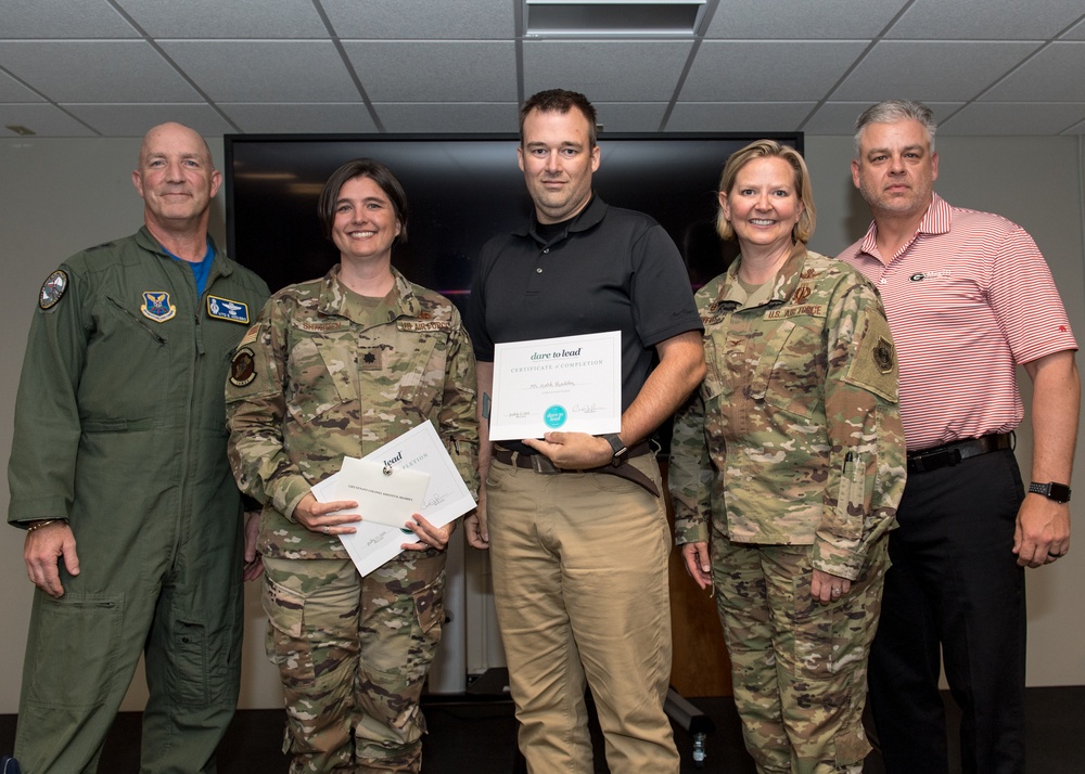 AFGSC squadron commanders and spouses course graduation