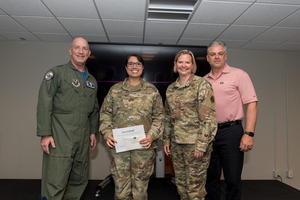 AFGSC squadron commanders and spouses course graduation