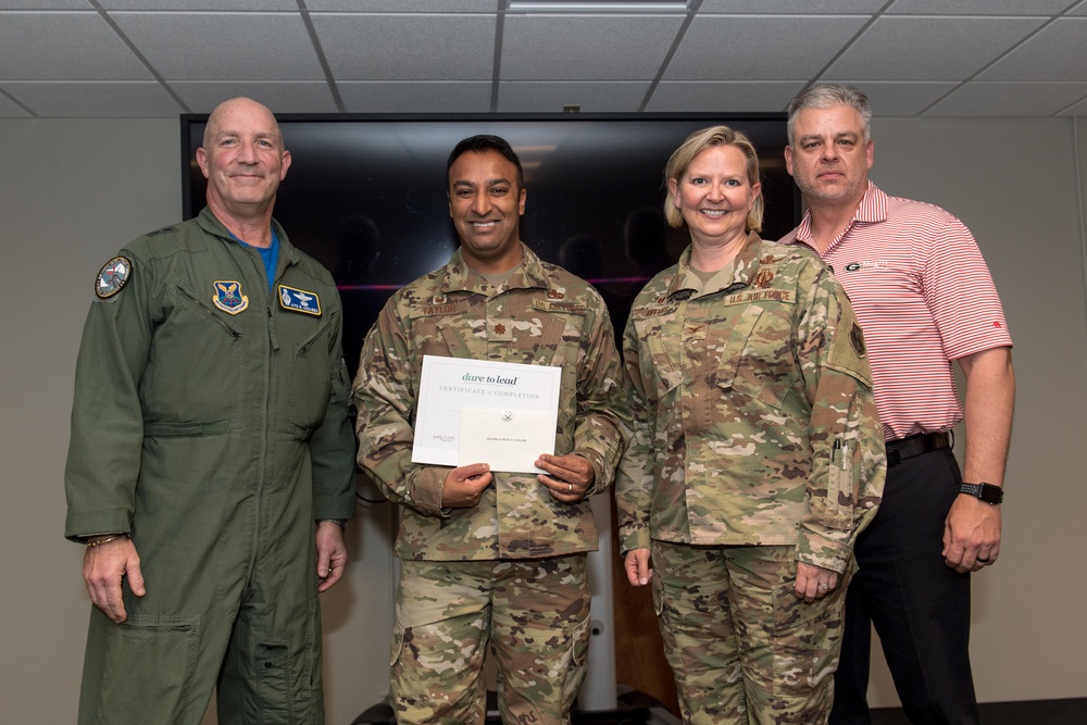AFGSC squadron commanders and spouses course graduation