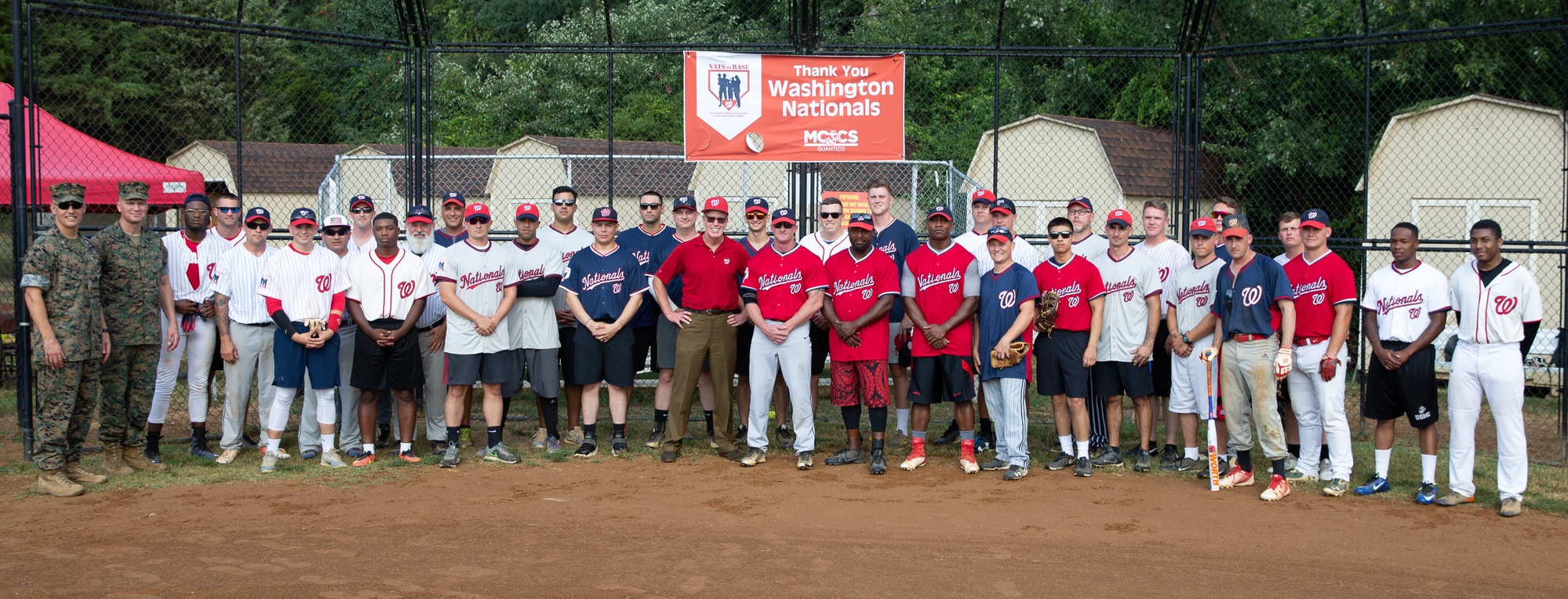 Marine Corps Base Quantico - Screech, the mascot for The Washington  Nationals baseball team, shows off his World Series Championship ring at  the softball field aboard MCBQ Aug. 25. Screech made an