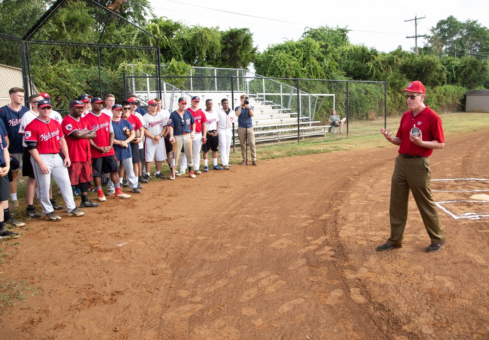 Nats On-Base: Mr. McCarthy Throws First Pitch at Barnett Field