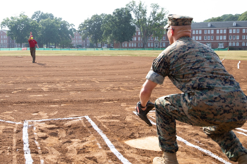 Nats On-Base: Mr. McCarthy Throws First Pitch at Barnett Field