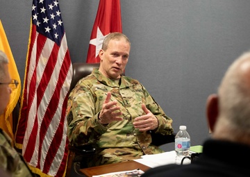 377th TSC Commander visits JTF-CS Headquarters